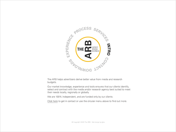 The ARB home page