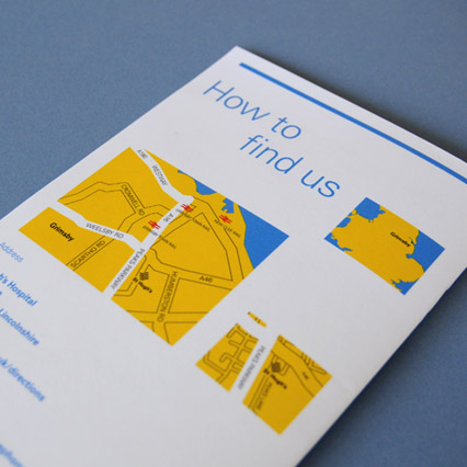 A closeup of some pages