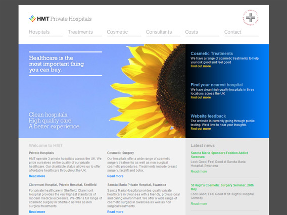 The HMT home page