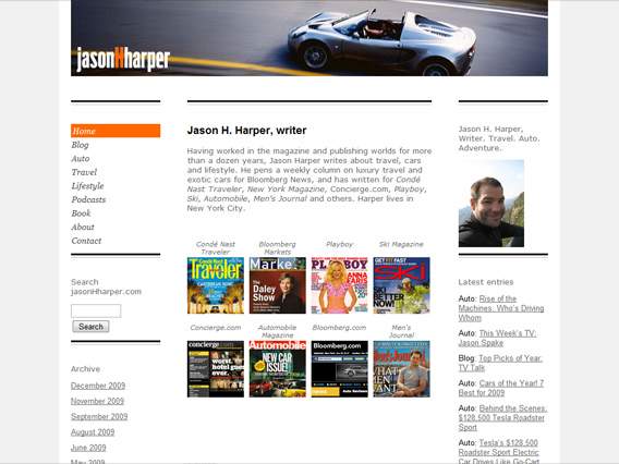 The Jason Harper blog home page