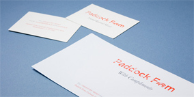 The Paddock Farm stationery