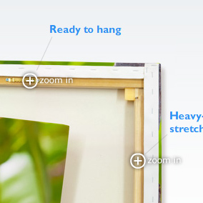 A closeup of the quality section