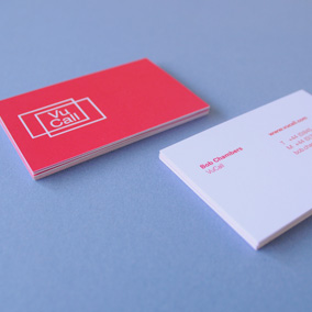 The VuCall business cards