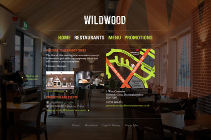 The restaurant pages